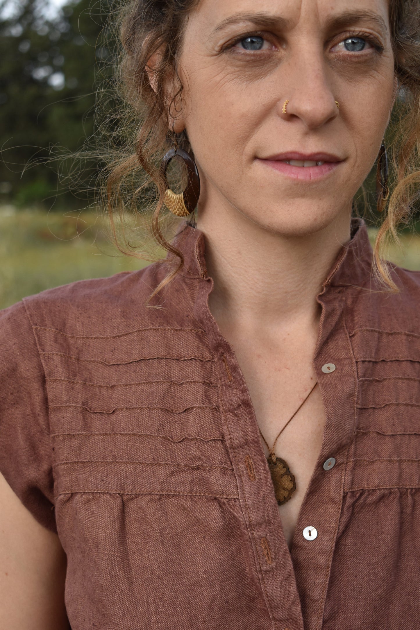 Ella Shirt - Mustard