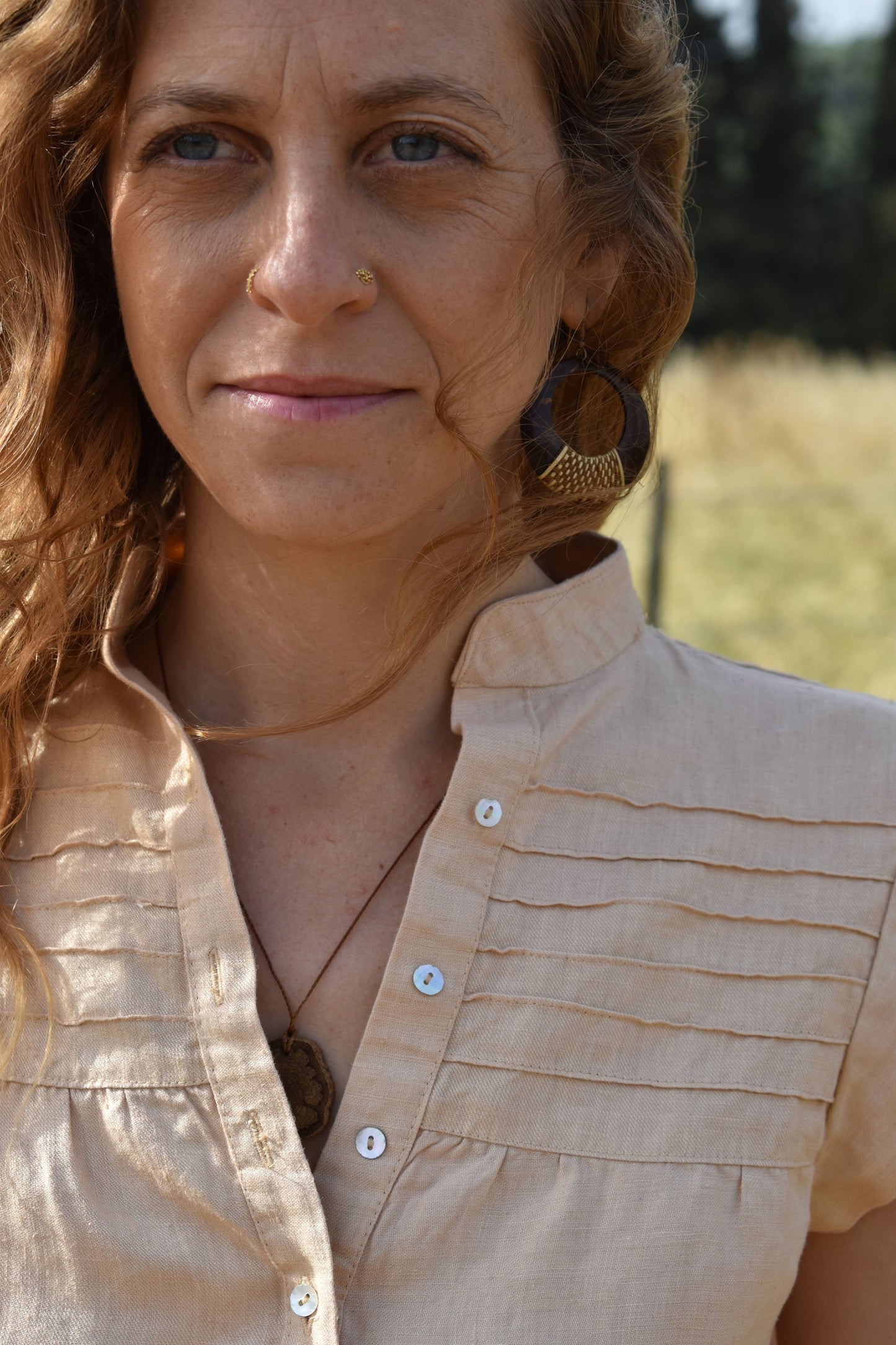 Ella Shirt - Mustard