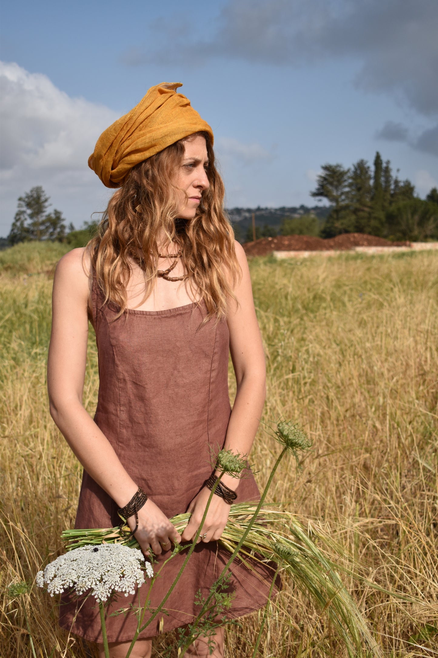 Sahara Shawl - Mustard
