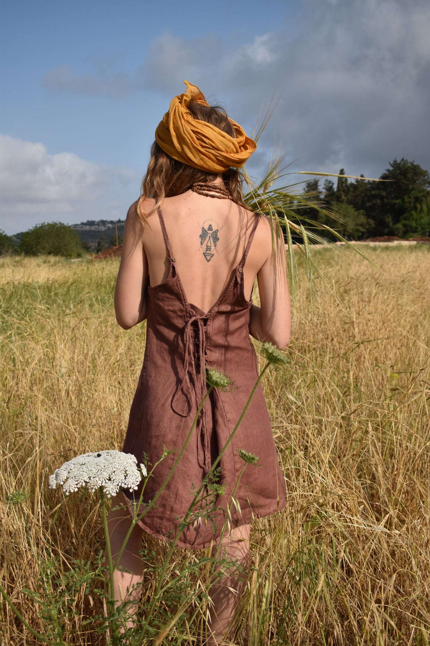 Liana Dress - Brown