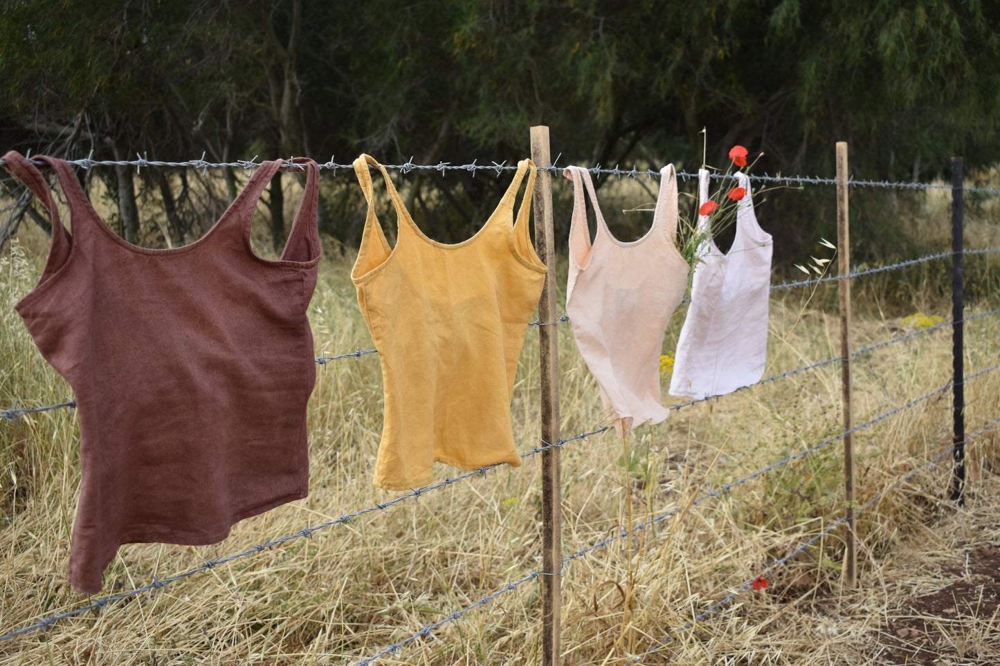 Leah Tank Top - Peach