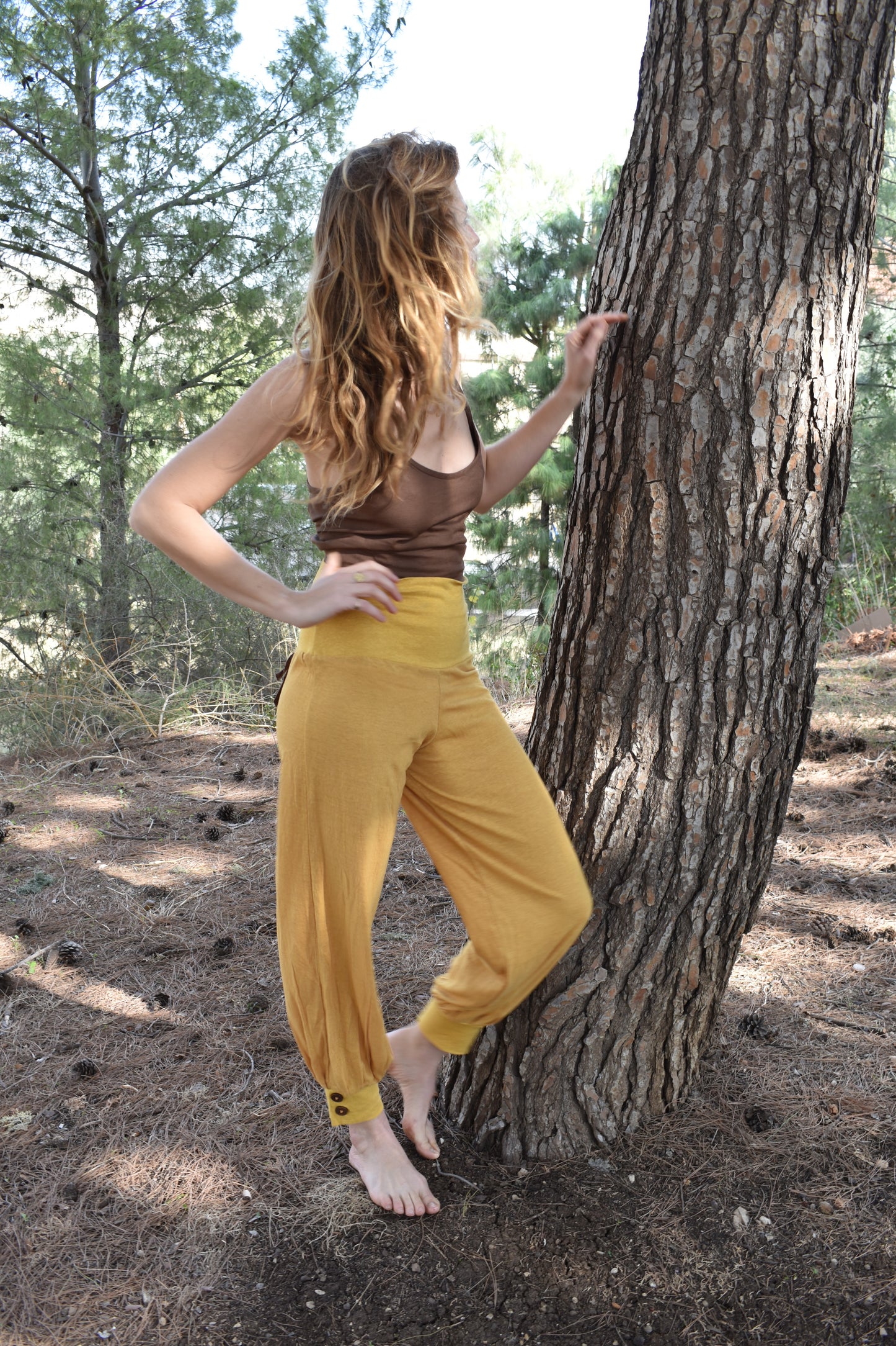 Jasmine Pants - Mustard