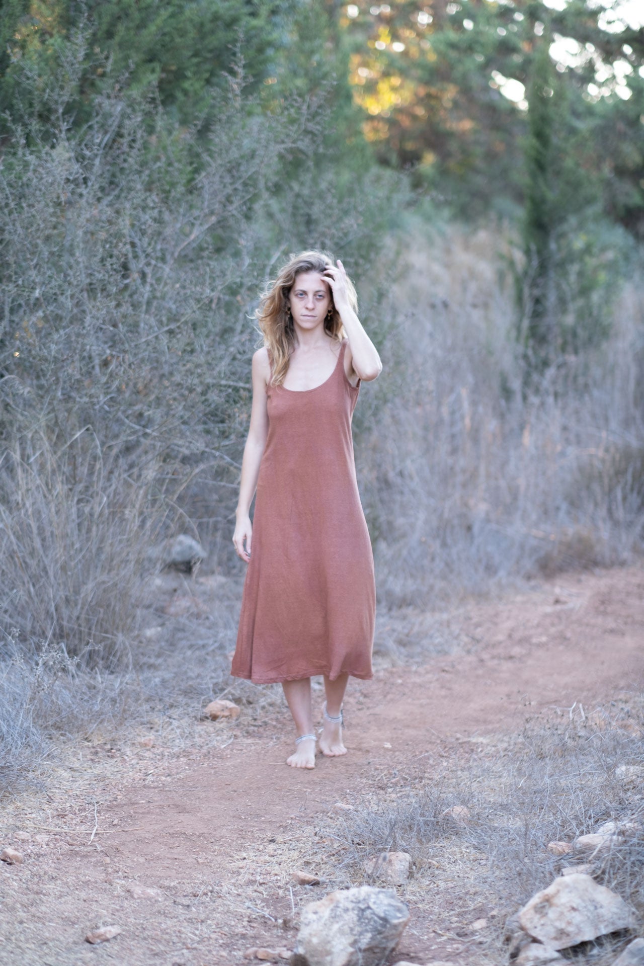 Timna Dress - Brown