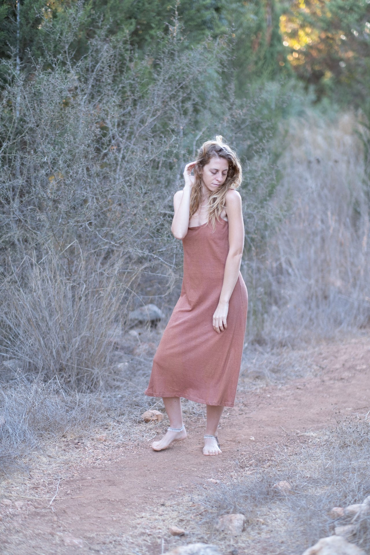 Timna Dress - Brown
