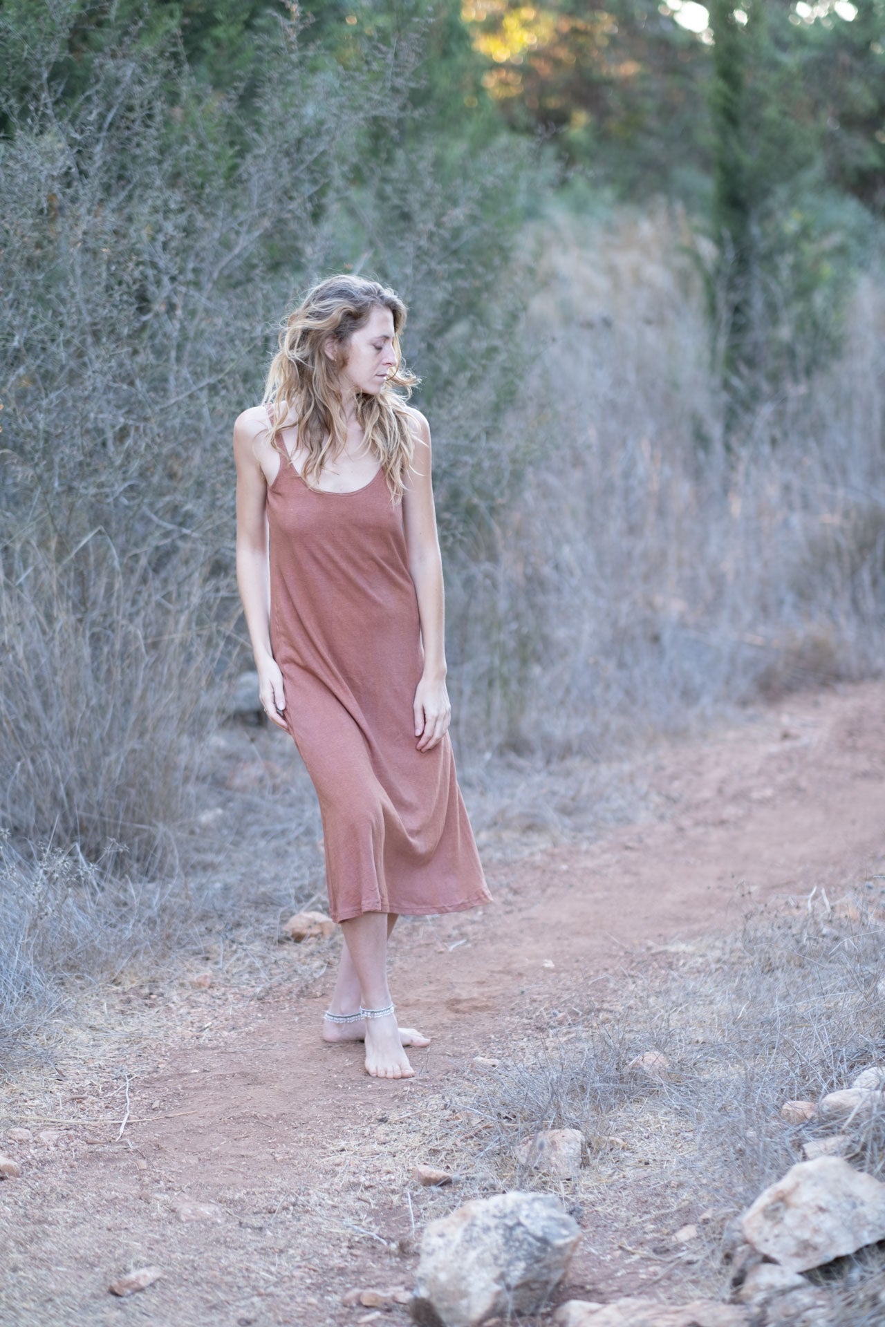 Timna Dress - Brown