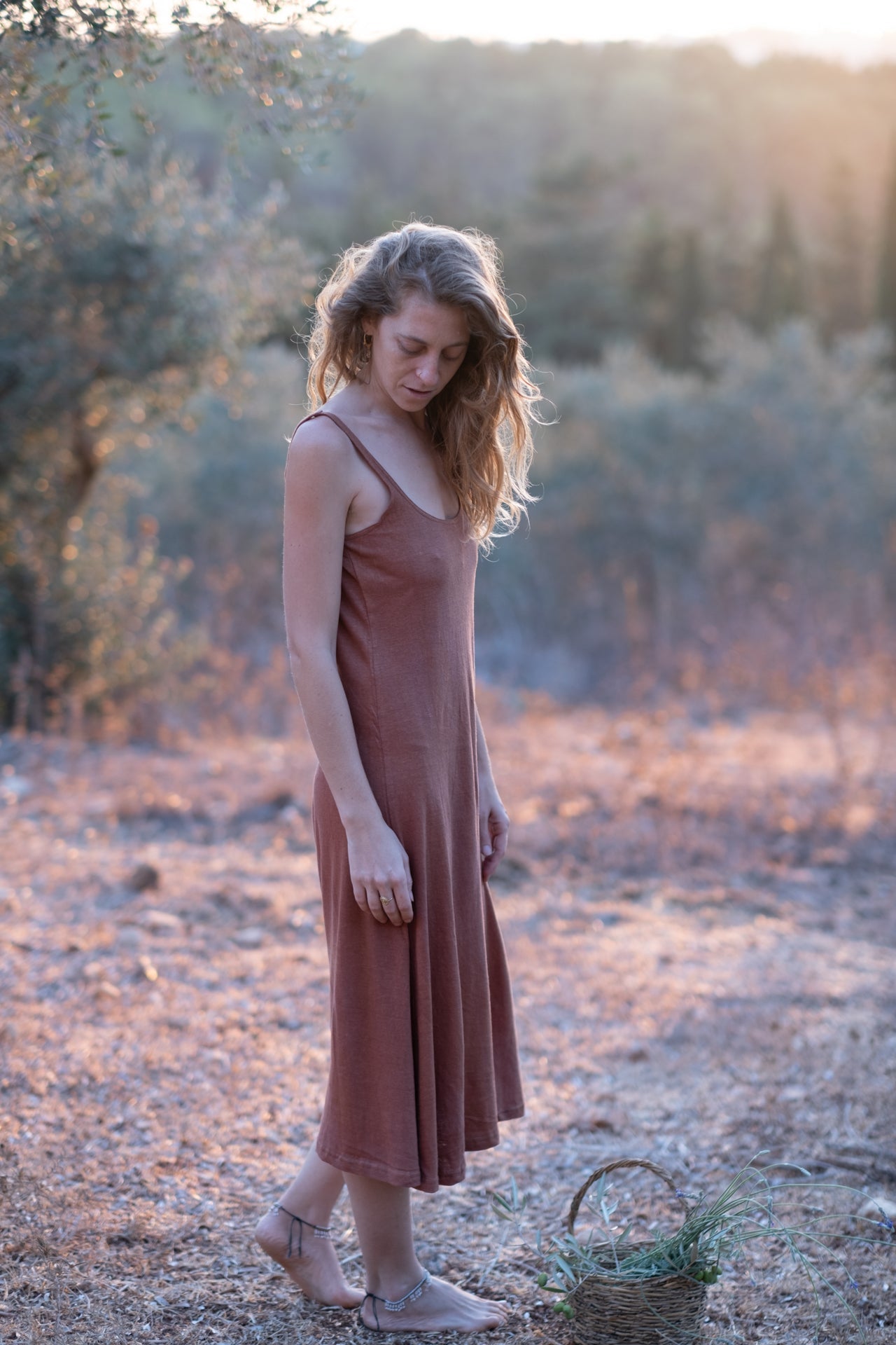 Timna Dress - Mustard