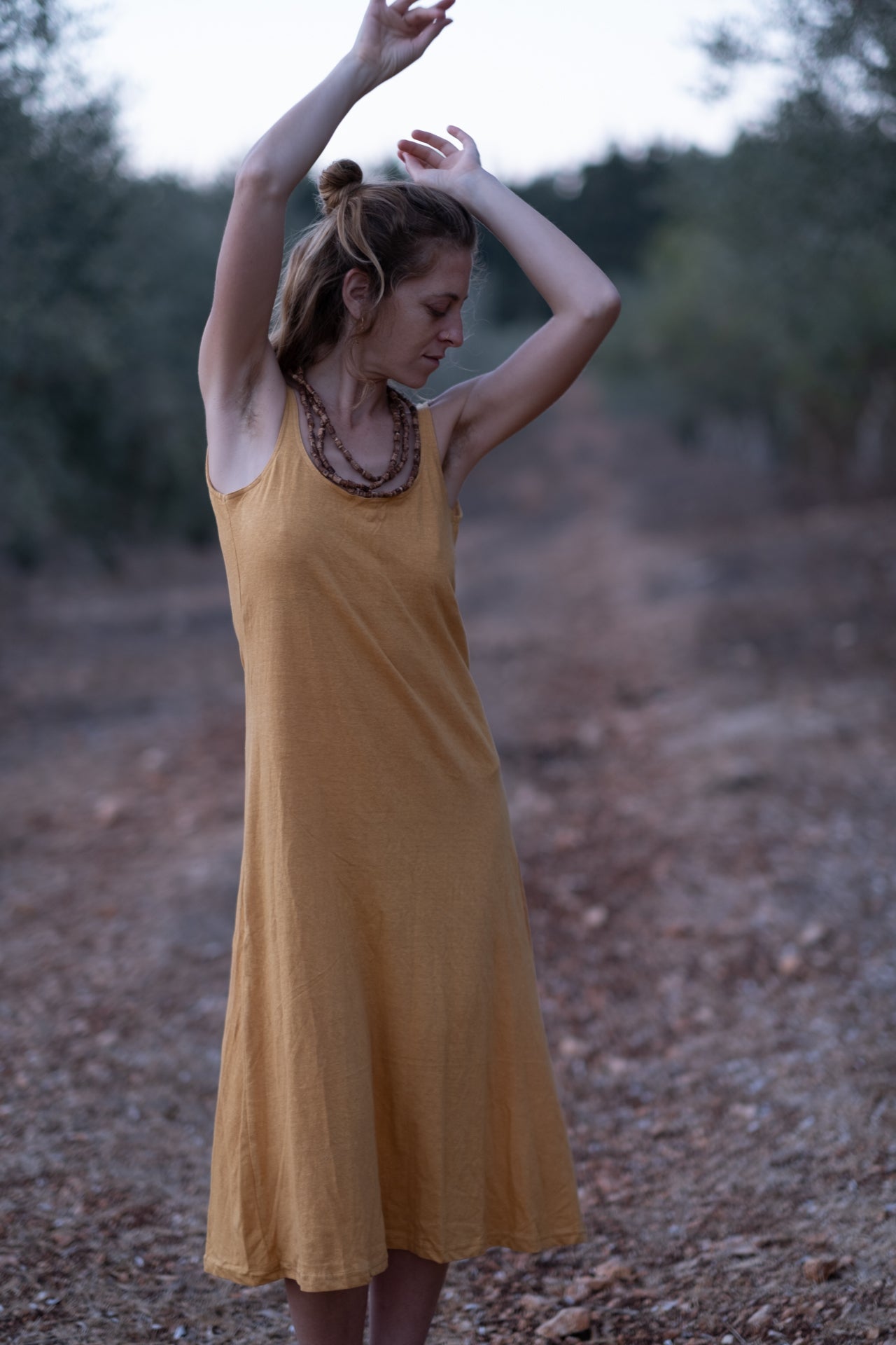 Timna Dress - Mustard