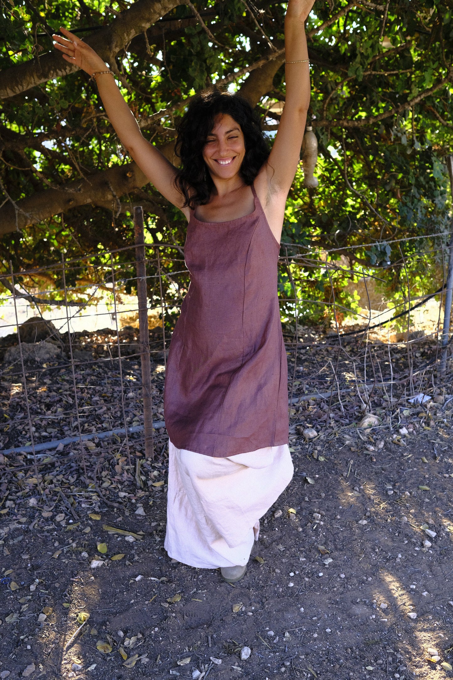 Liana Dress - Brown