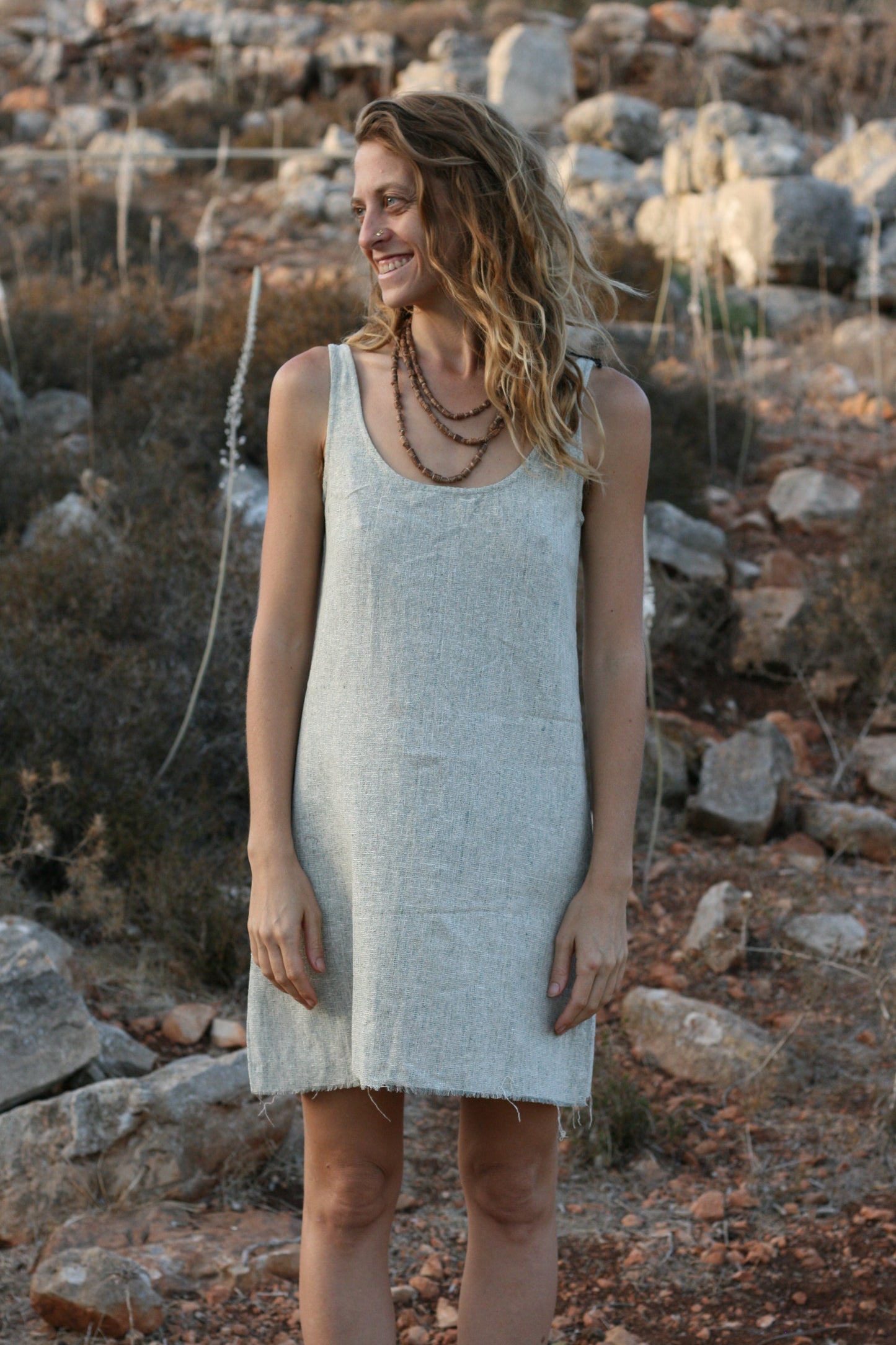 Yara - Raw Silk - Light Blue