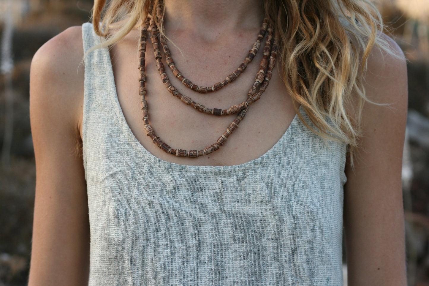 Yara - Raw Silk - Light Blue