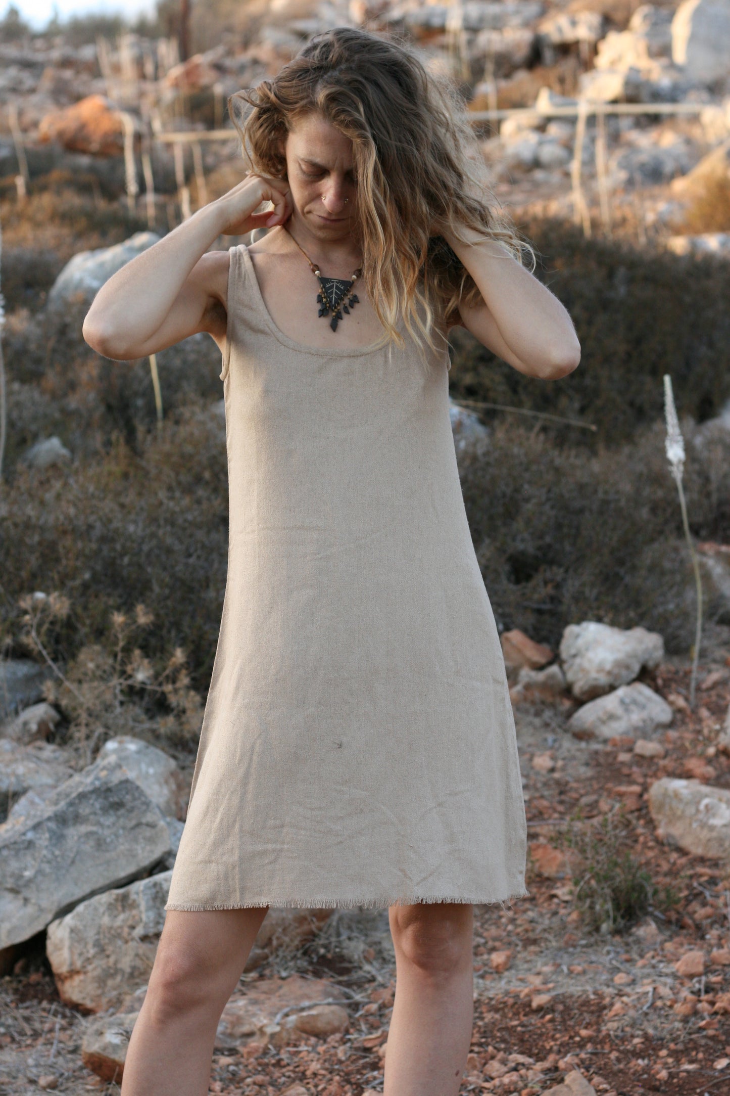 Yara - Raw Silk - Mocha Cream