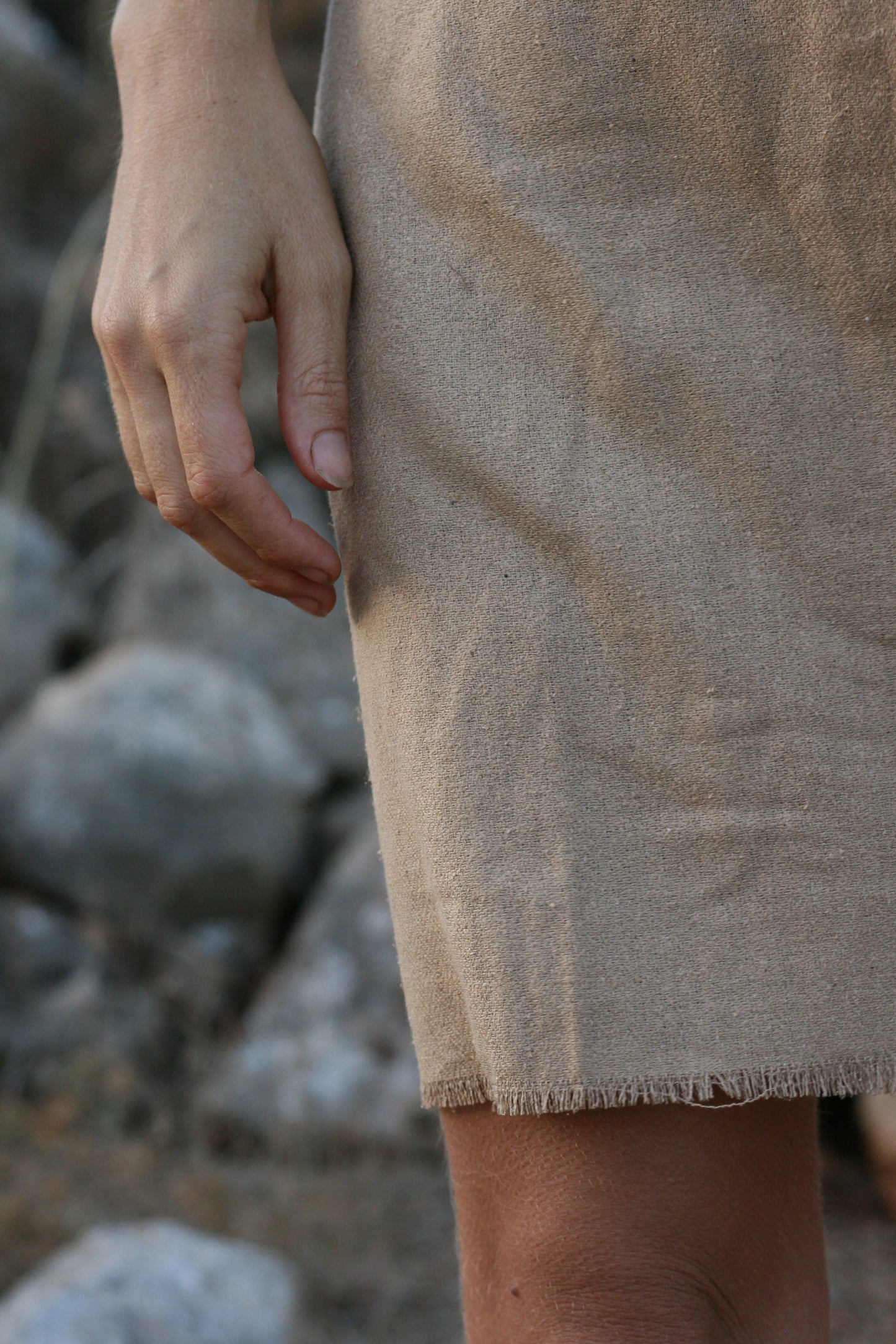 Yara - Raw Silk - Light Blue