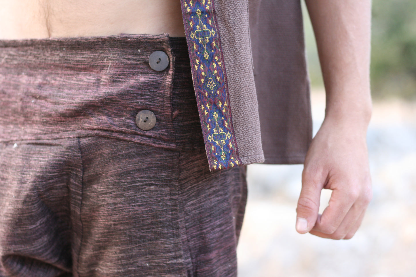 Short Harem - Row Silk