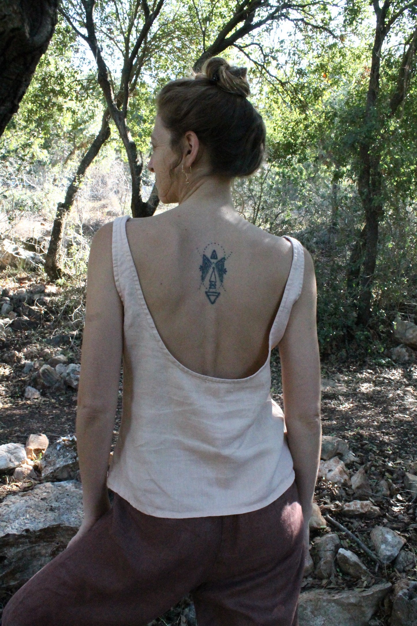 Leah Tank Top - Peach
