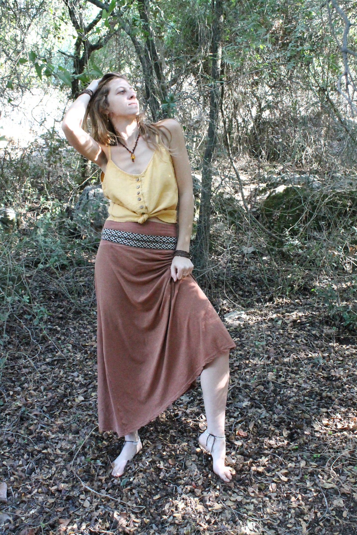 Yaeli Tank Top - Mustard