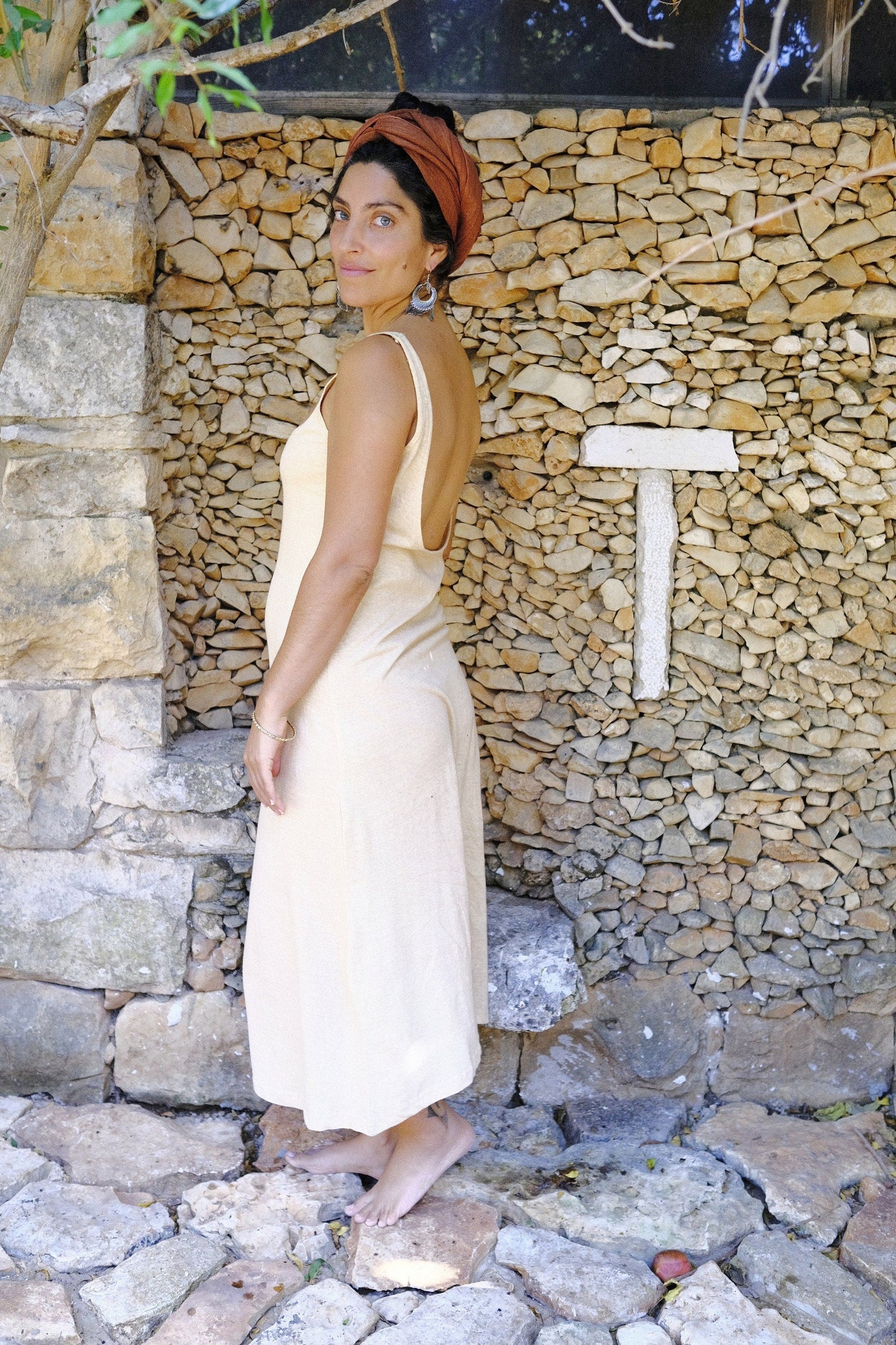 Timna Dress - Brown