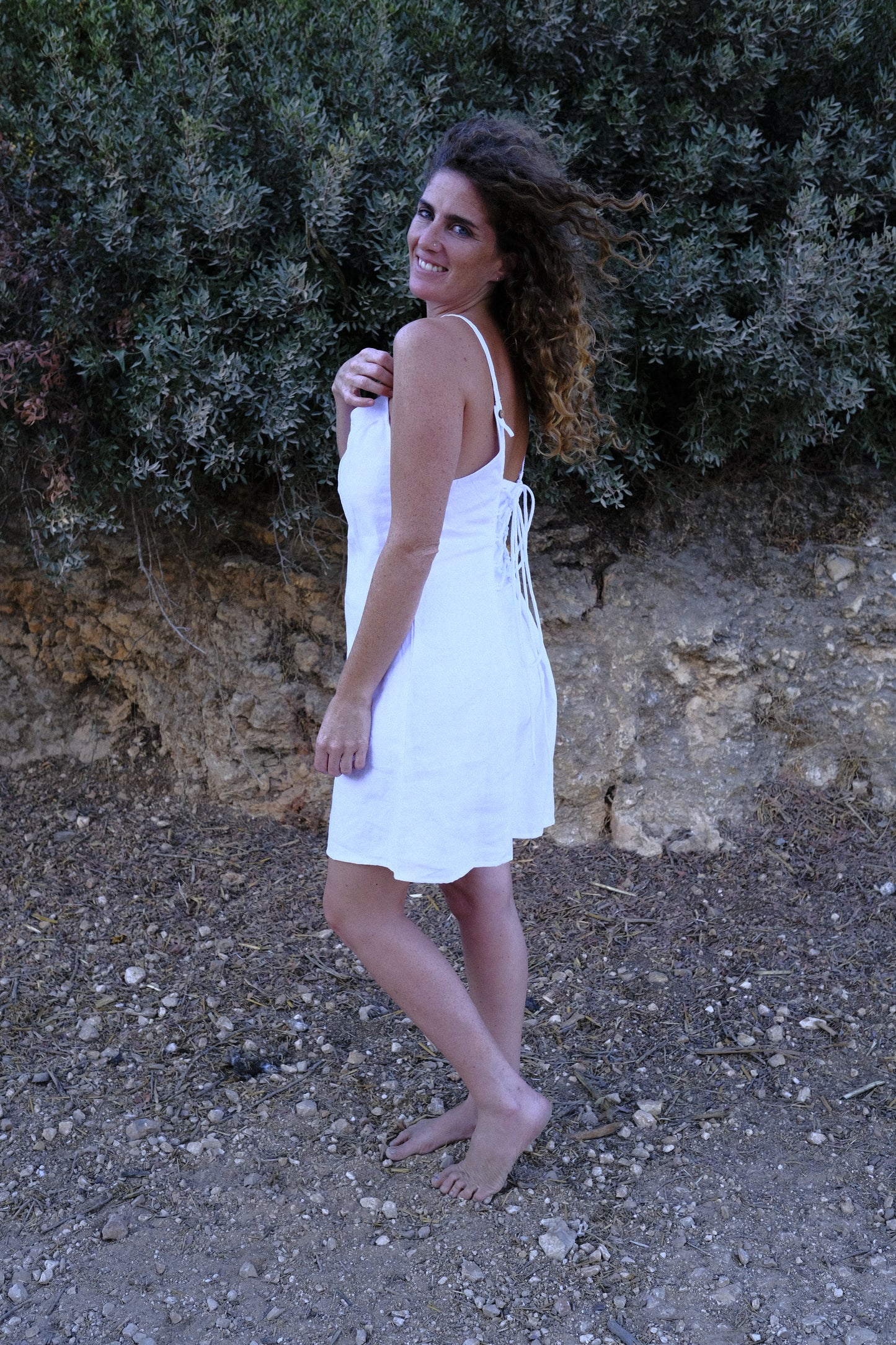 Liana Dress - White