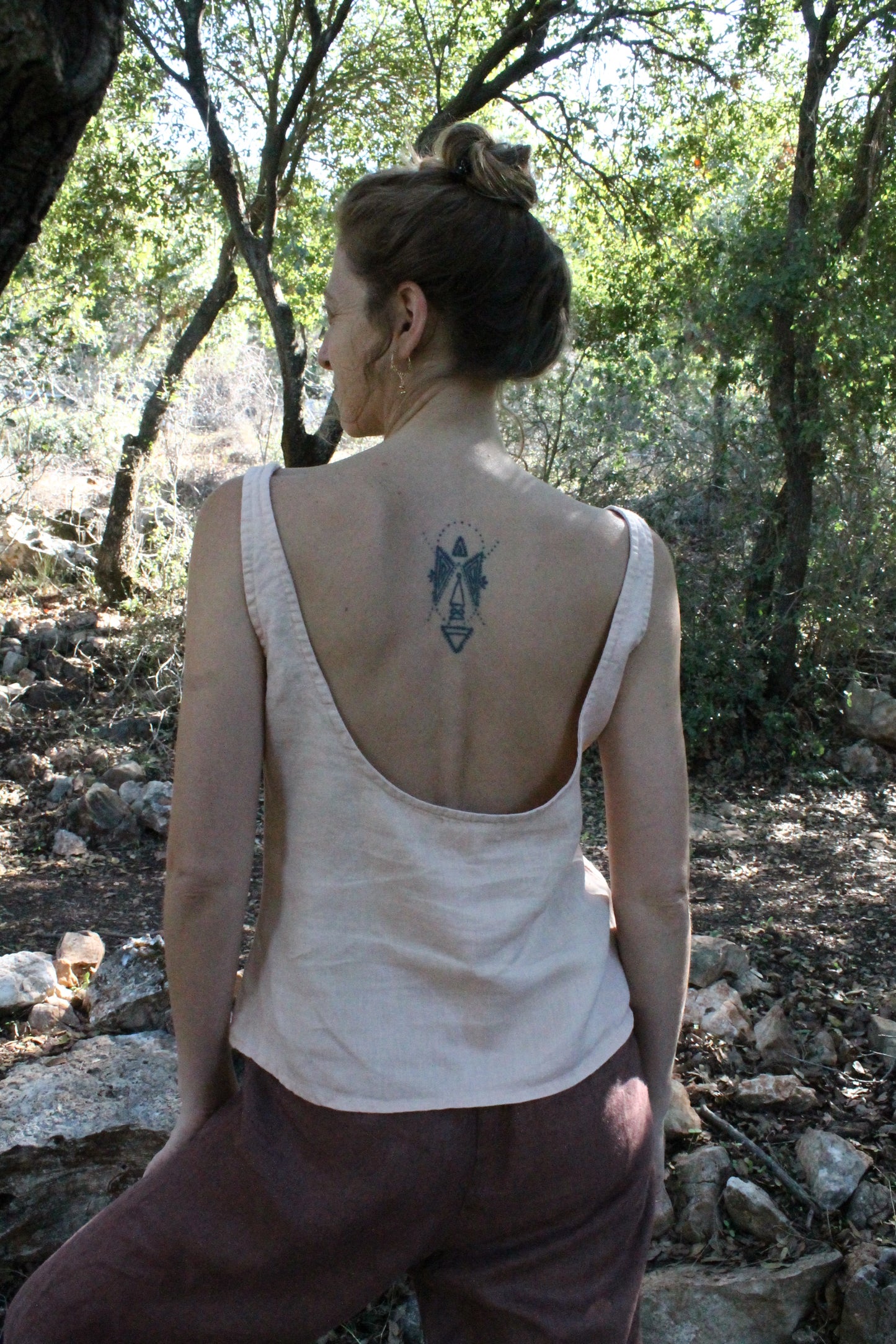 Leah Tank Top - White