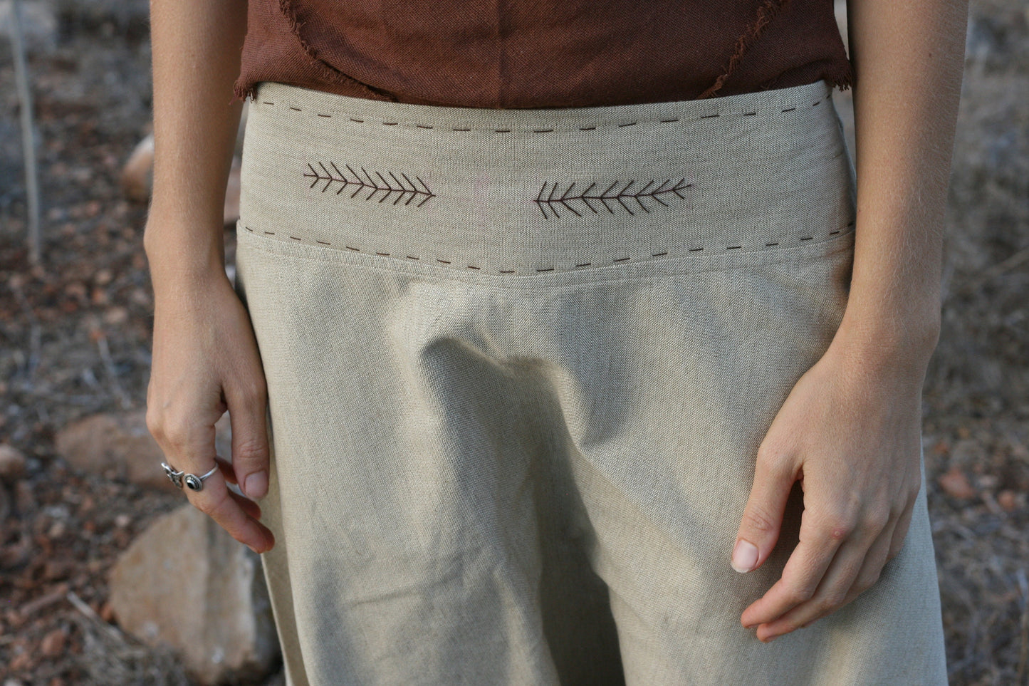 Embroidery Harem - W