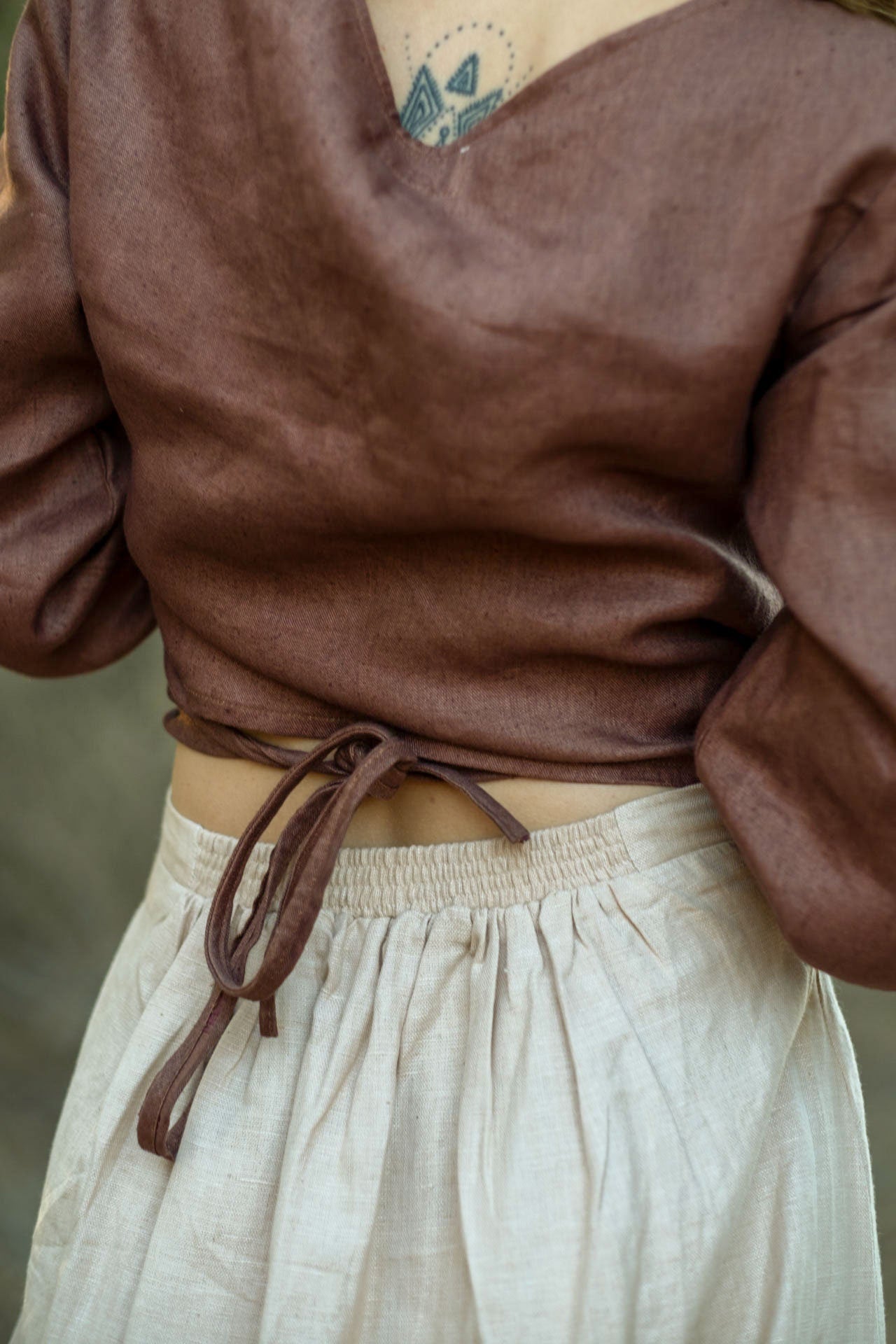 Frill skirt