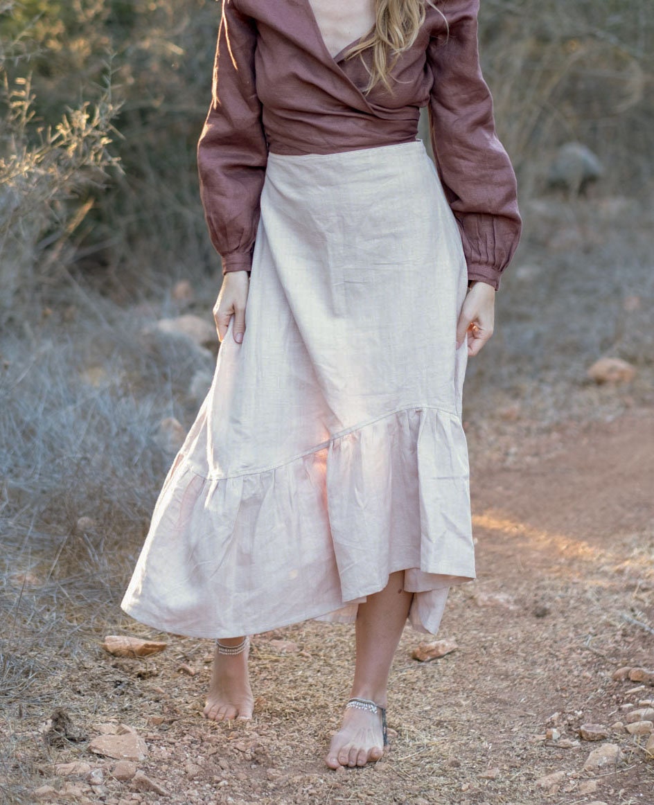 Frill skirt
