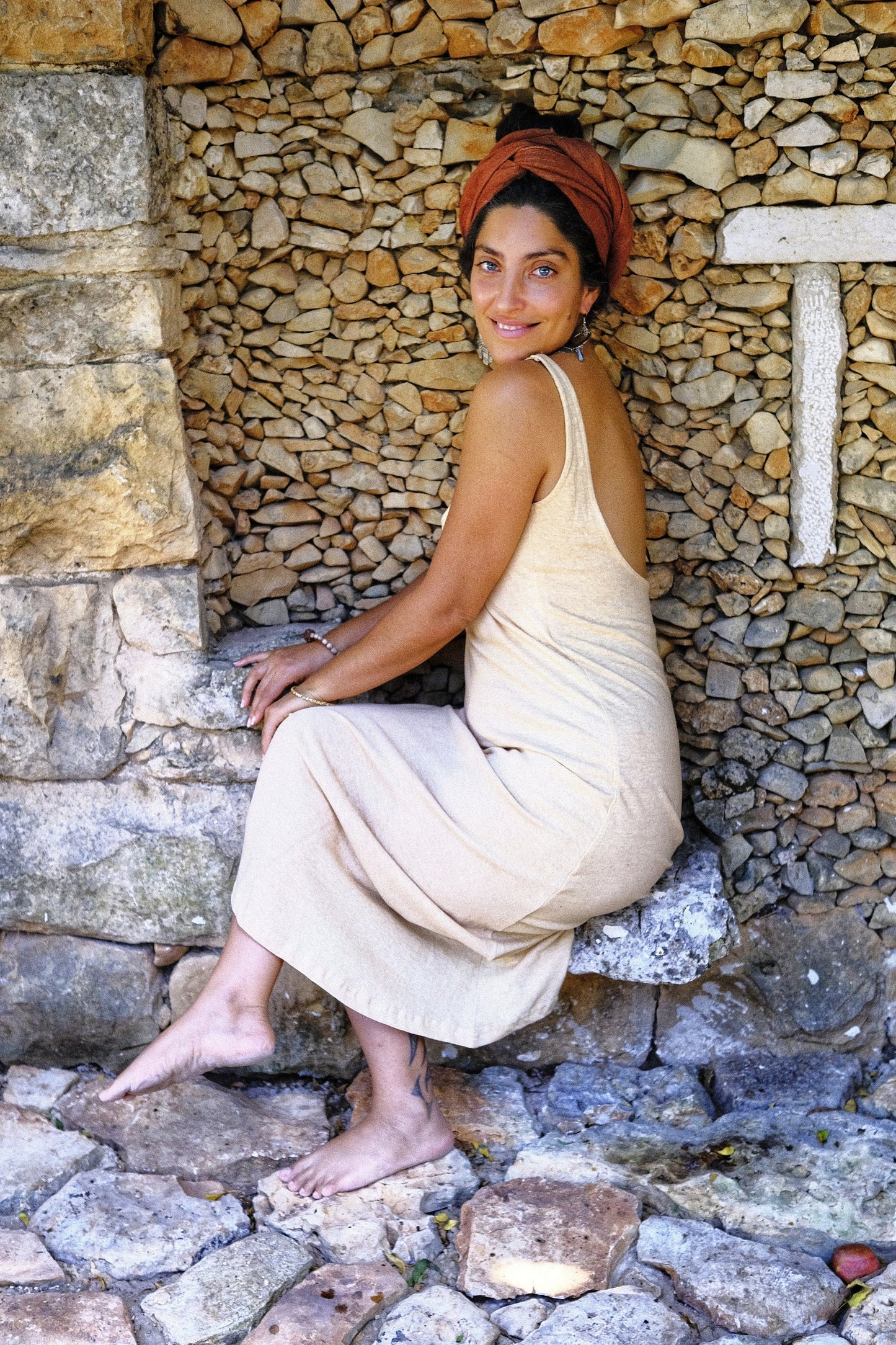 Timna Dress - Cream