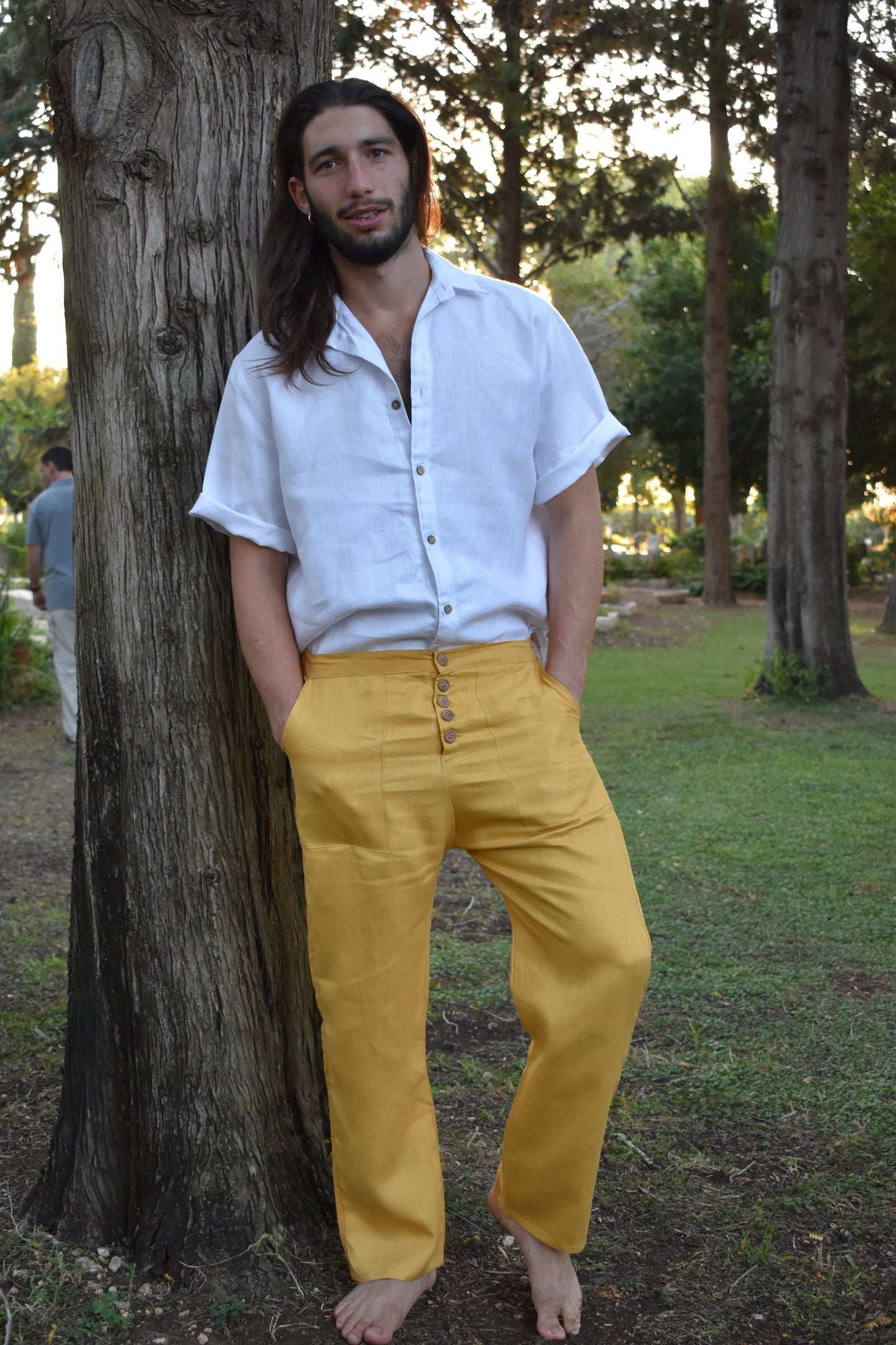 Oka Pants - Brown