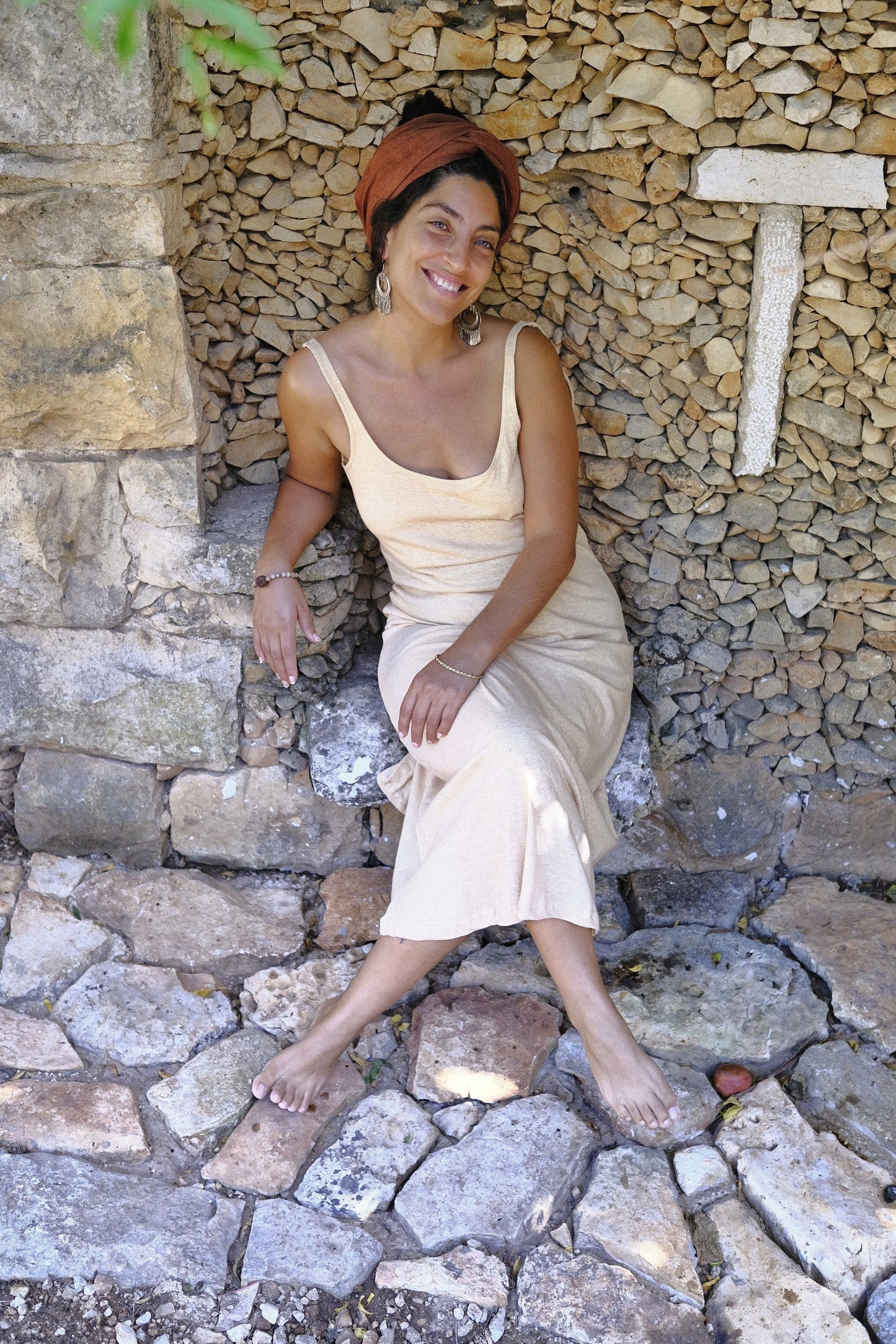 Timna Dress - Cream