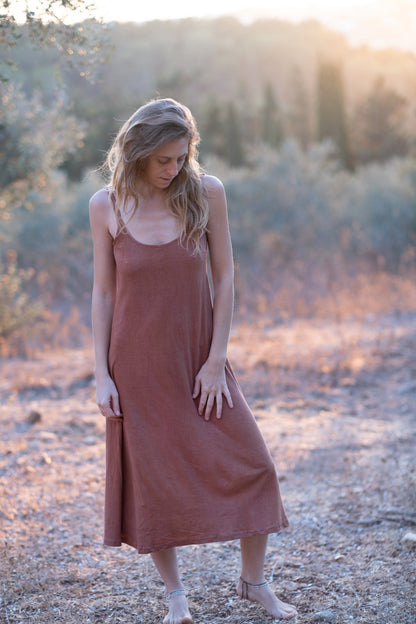 Timna Dress - Brown