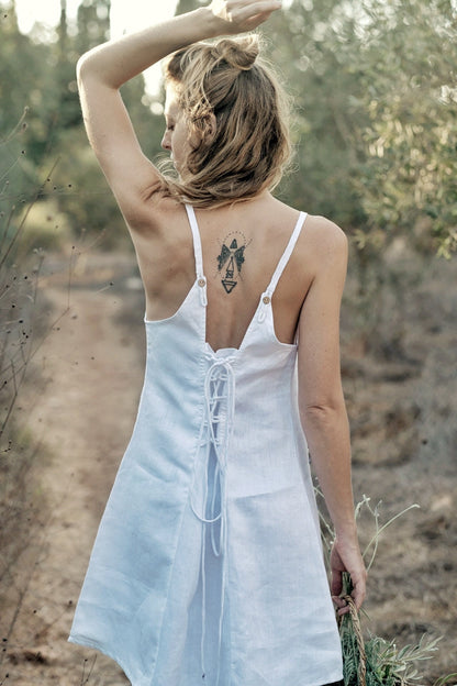 Liana Dress - White